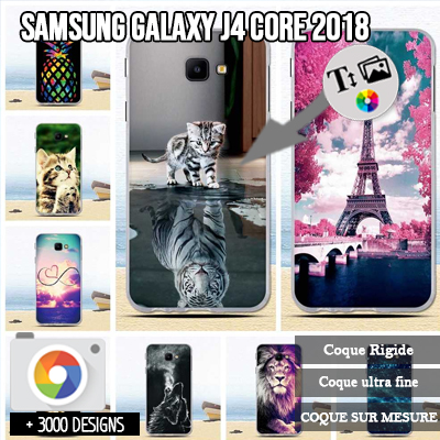 Cover Samsung Galaxy J4 Core 2018 rigida  personalizzata